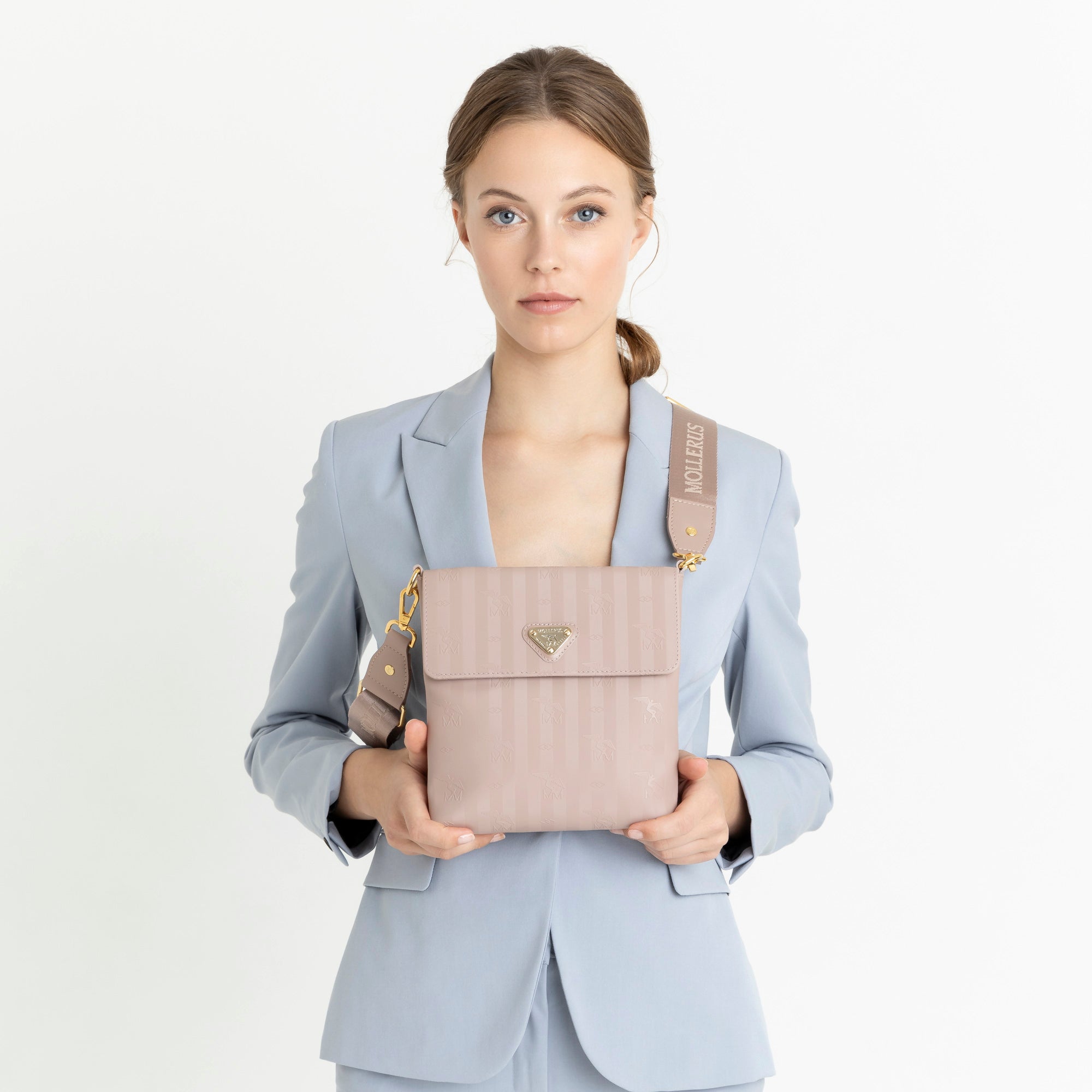 EICH | Umhängetasche soft rosé/gold - frontal