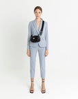 GAMS |  Umhängetasche classic schwarz/silber - FULL BODY