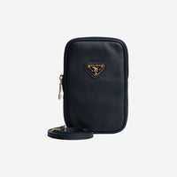 WILDHORN | Handyportemonnaie Kalbsleder classic schwarz/gold