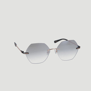 LA BERRA | Sonnenbrille grau/gold - 360 Gard