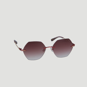 LA BERRA | Sonnenbrille rot/gold - 360 Grad