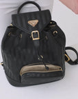 BRUGG | Sac noir/or