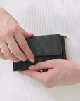 BUÏN | Étui pour cartes de crédit classic noir/or 