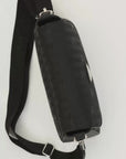 MONNAZ | Sac bandoulière classique, noir/argent