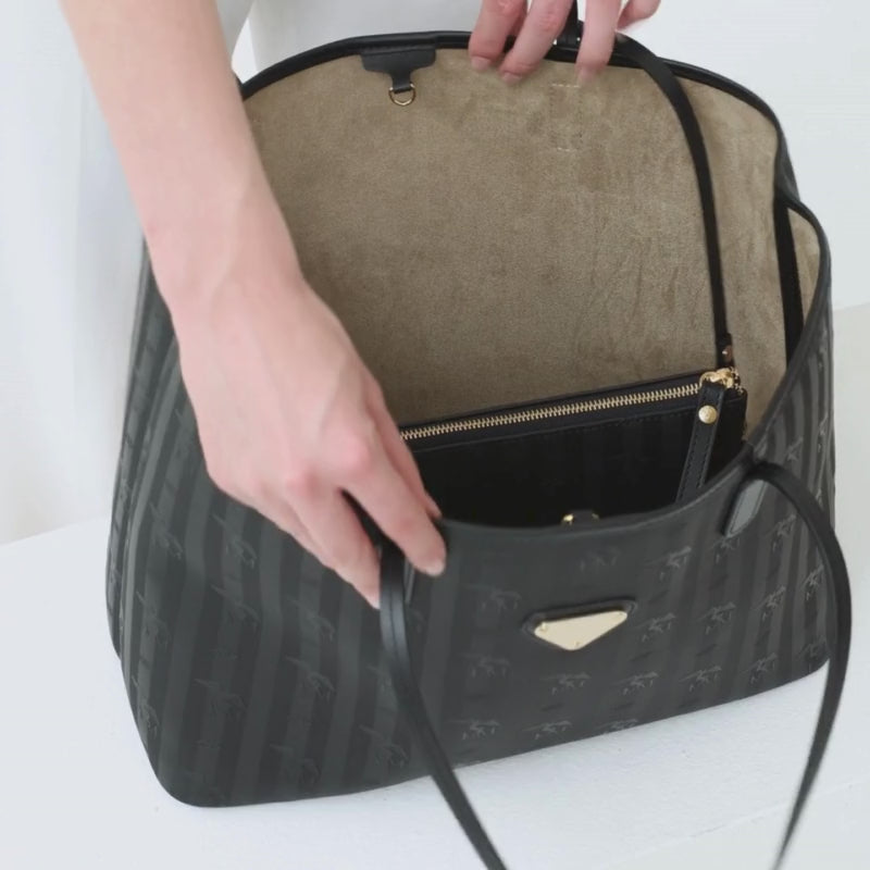 BERN | Shopper classic schwarz/gold - video
