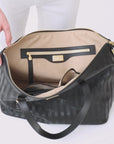 GISWIL | Shopper business classic noir/or
