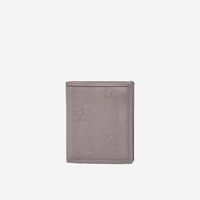 BEVERIN | Porte-monnaie taupe gris/or