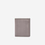 BEVERIN | Portemonnaie taupe grau/gold – frontal