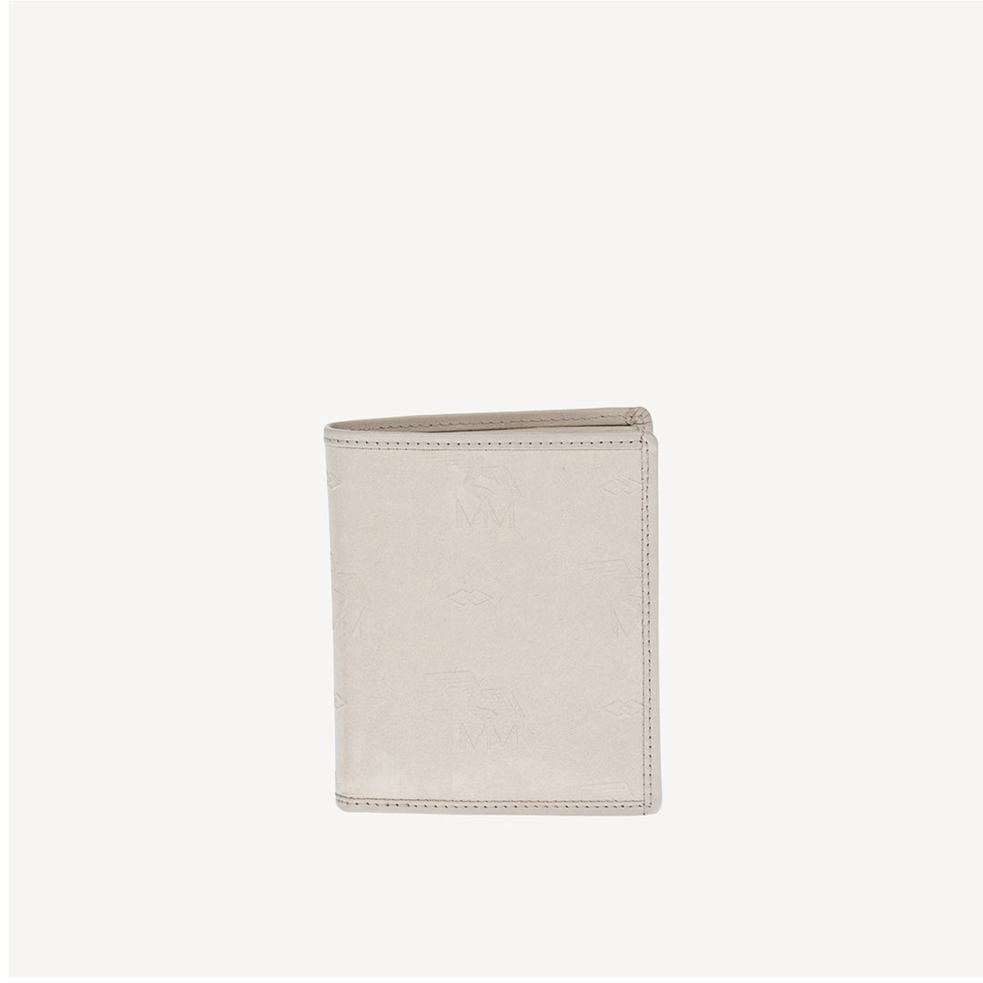 BEVERIN | Portemonnaie pearl weiss/silber - frontal