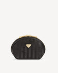 GAEBRIS | Necessaire classic schwarz/gold - frontal