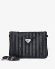 TAMINS | Shoulderbag black / silver
