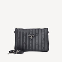TAMINS | Shoulderbag black / silver