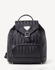 BRUGG | Rucksack classic schwarz/silber - frontal