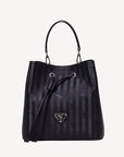 GRABS | Beuteltasche classic schwarz/silber - frontal