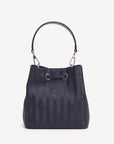GRABS | Beuteltasche classic schwarz/silber - Rückseite