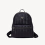GLARUS | Rucksack classic schwarz/silber - frontal