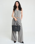 GENF | Shopper city classic schwarz/gold - FULL BODY