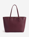 BERN | Shopper in pelle Kabsleder antica rosso/oro