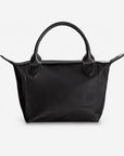 WENGEN | Shopper Nylon classic schwarz/silber - von hinten