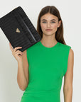 SCHÖTZ | Laptoptasche classic schwarz/gold - FULL BODY