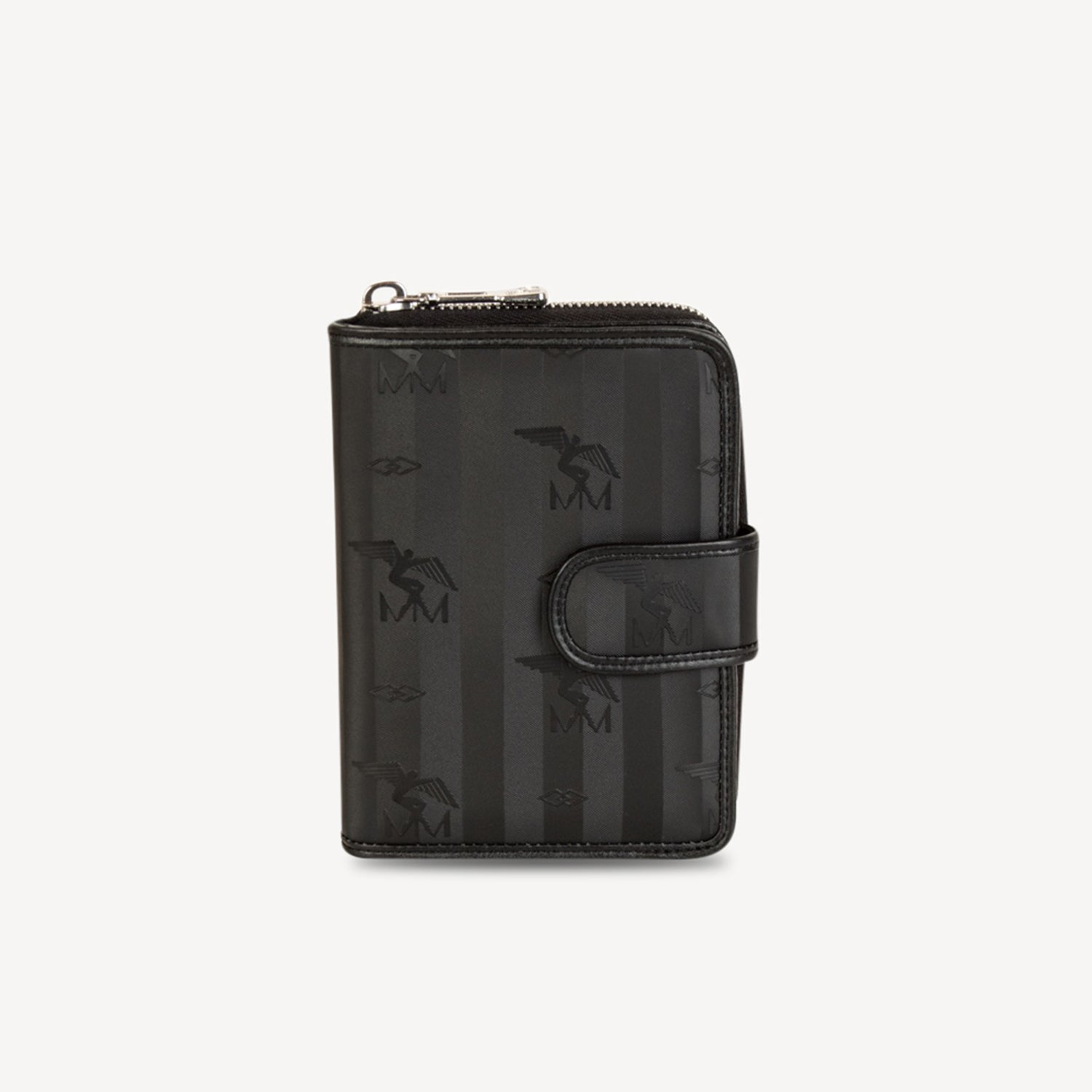 SAENTIS | Portemonnaie classic schwarz/silber - frontal