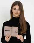 SAENTIS | Portemonnaie soft rosé/gold - full body