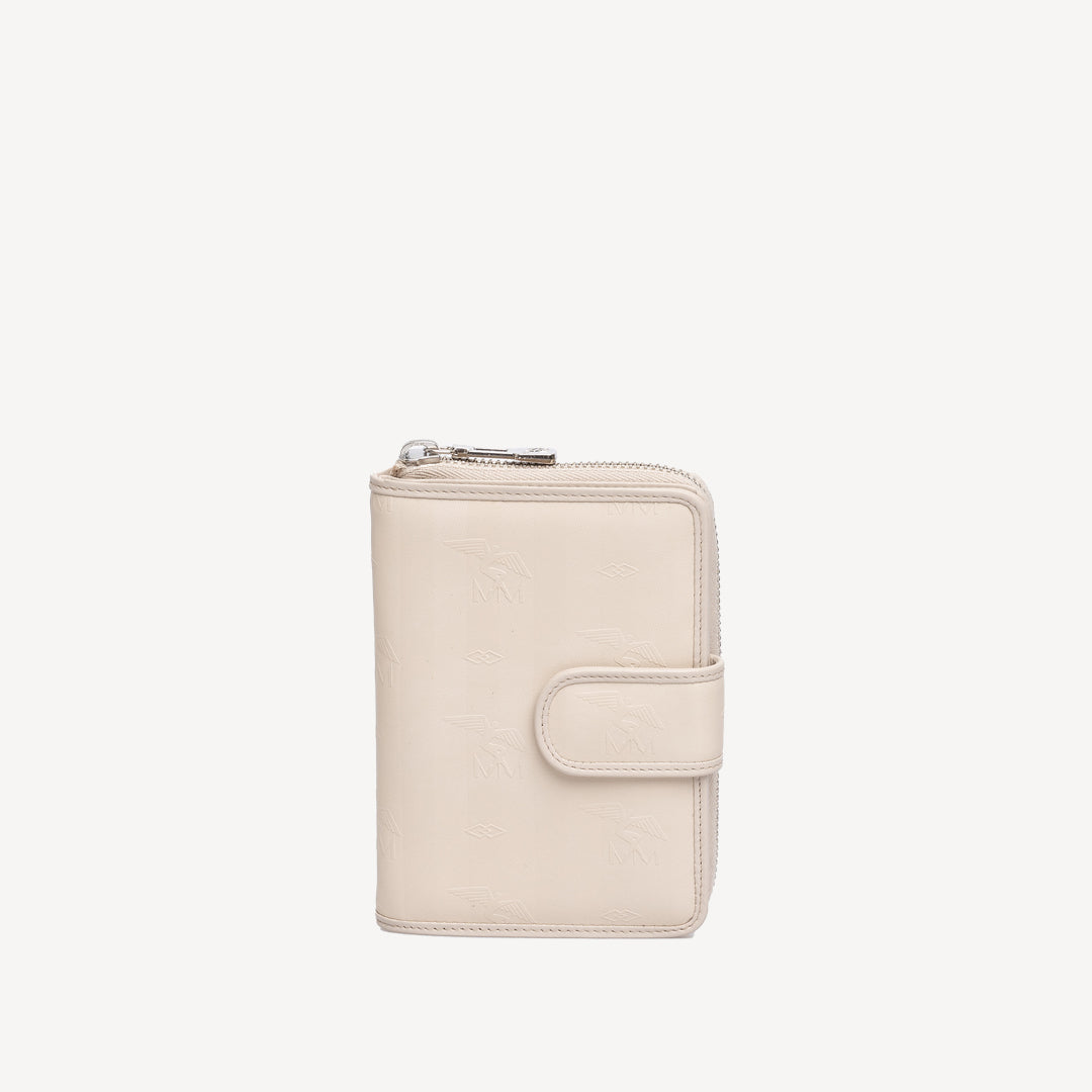 SAENTIS | Portemonnaie pearl weiss/silber - frontal