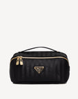 SERVAZ | Necessaire classic schwarz/gold - frontal