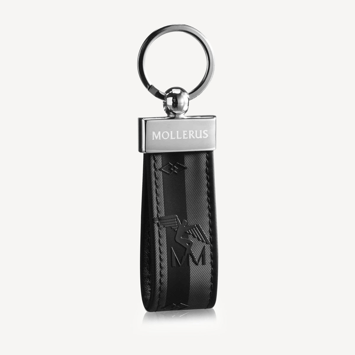 Maison Molelrus RIGI  Schlüsselanhänger schwarz/silber