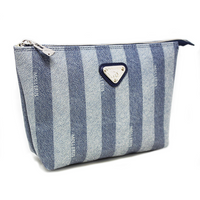 WEISSHORN | Necessaire royal blue/pearl white BF