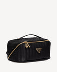 SERVAZ | Necessaire classic schwarz/gold - seitlich