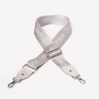 ALADDIN | Bandoulière pearl blanc/taupe gris/argenté