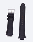 FIRST ENGELBERG |  Armbanduhr Edelstahl Zifferblatt schwarz - riemen