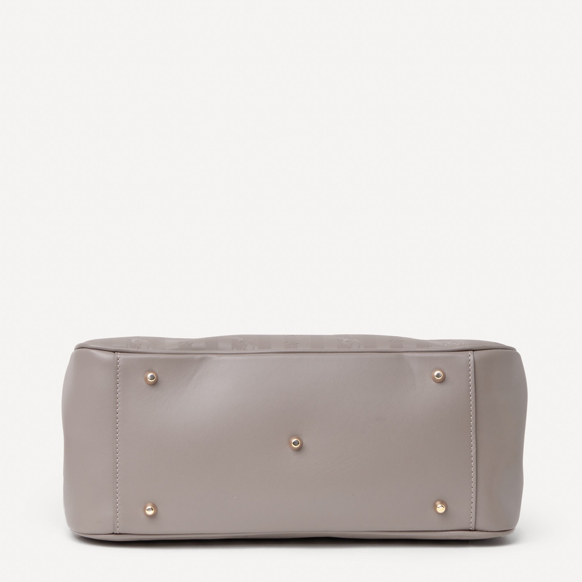 DONAT | Handtasche taupe/gold- von unten