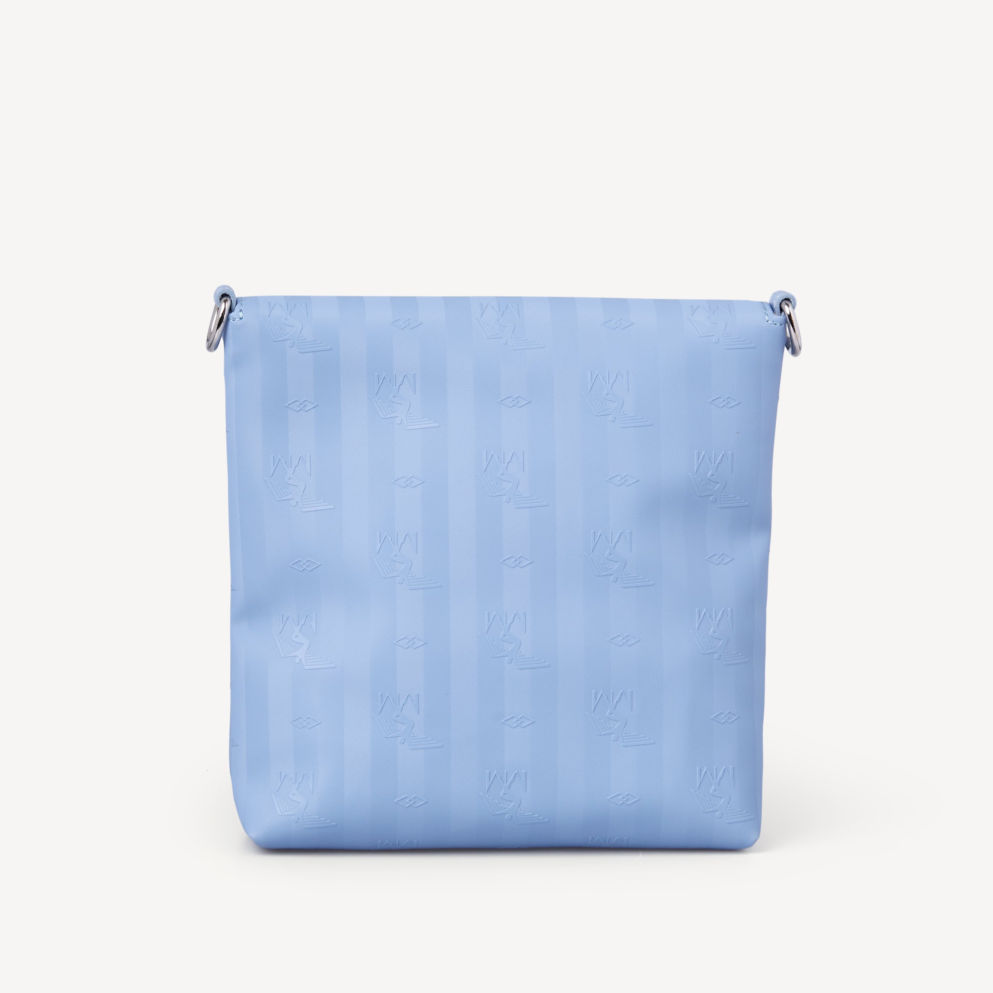 EICH | Umhängetasche hellblau/silber - VON HINTEN
