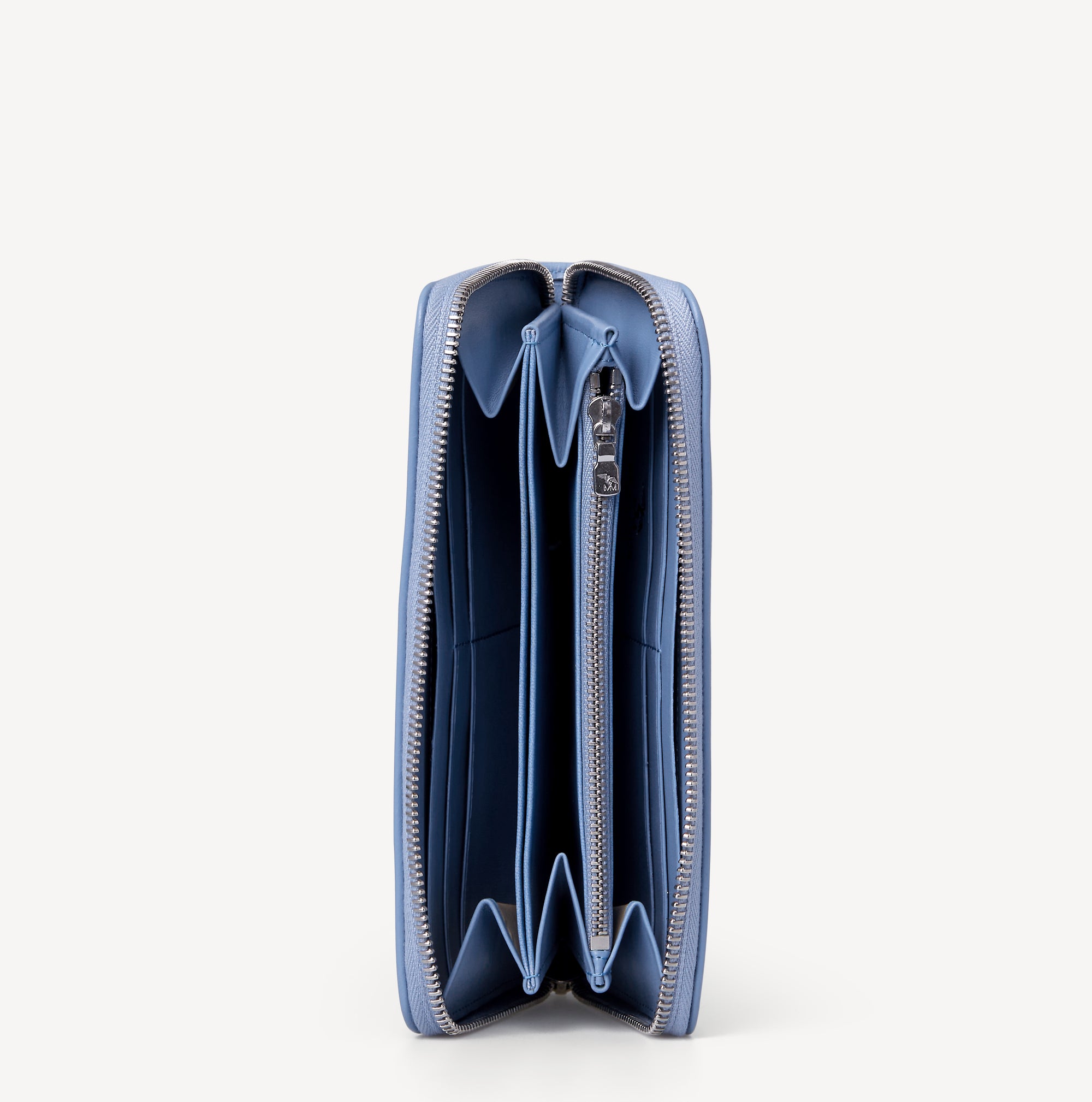 CLARIDEN | Portemonnaie sky blau/silber - INNEN