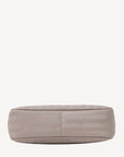 MARLY | Umhängetasche taupe grau/gold - von unten