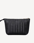 GONZEN | Necessaire classic schwarz/gold -von hinten