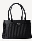 SULZ | Handtasche  classic schwarz/silber - seiltich