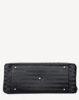 SULZ | Handtasche  classic schwarz/silber - von unten