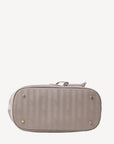 NIESEN | Beuteltasche taupe grau/gold - von unten
