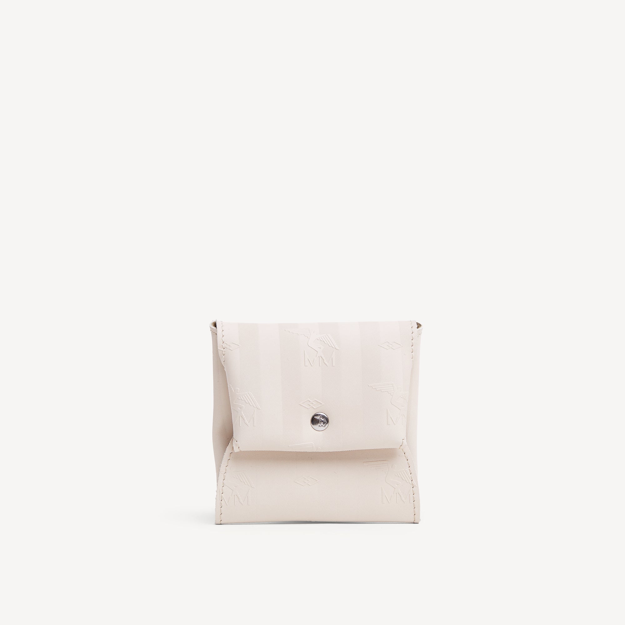 KANDER | Portemonnaie pearl weiss/silber - frontal