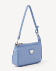 MISSY | Schultertasche sky blau/silber - SEILTICH