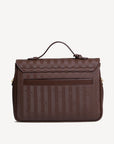 MARLY | Borsa a tracolla terra marrone/oro - Retro