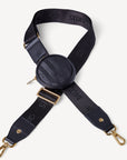 ZELL | Umhängetasche classic schwarz/gold - STRAP