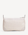 FLUMS | Umhängetasche pearl weiss/silber - von hinten