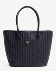 SEEHOF | Shopper classic schwarz/gold - frontal