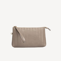 PIZOL | Necessaire taupe/gold