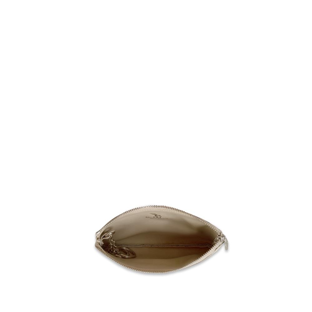 ALBIS | Schlüsseletui pearl weiss/silber - VON INNEN