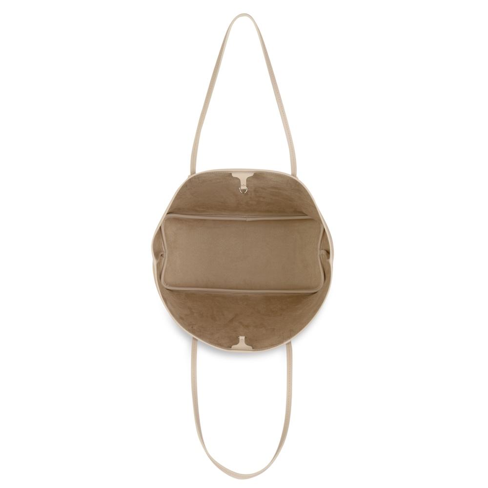 BERN | Shopper pearl weiss/silber .INNEN